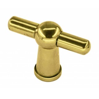 HDD Furniture handle PETRA large gold unvarnished