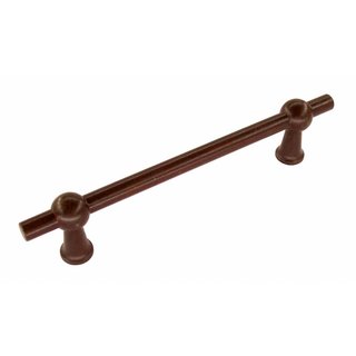 HDD Furniture handle PETRA 96mm rust