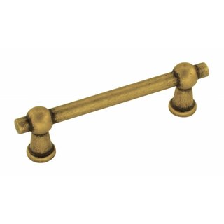 HDD Furniture handle PETRA 96mm Old Yellow