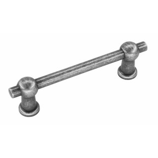 HDD Furniture handle PETRA 96mm Old Silver