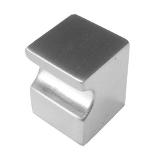 HDD Bouton de meuble Cubica en acier inoxydable TOP