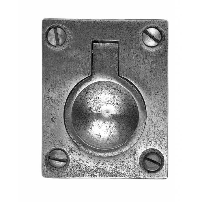 HDD Möbelgriff CARRE Retro Altsilber