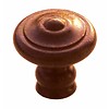 HDD Furniture handle TOP round Rust