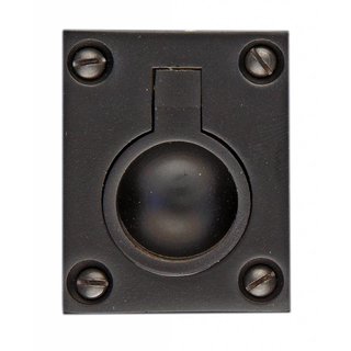 HDD Möbelgriff CARRE Retro carbon Schwarz