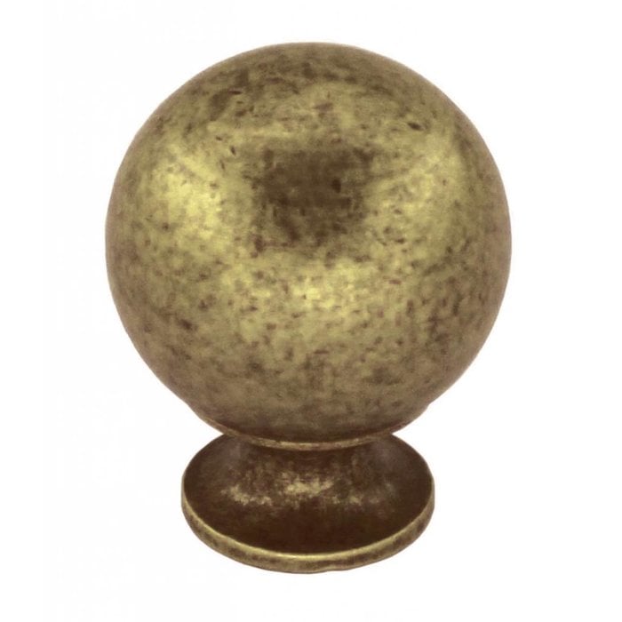 HDD Furniture handle BOL 725 . 30mm Old Yellow