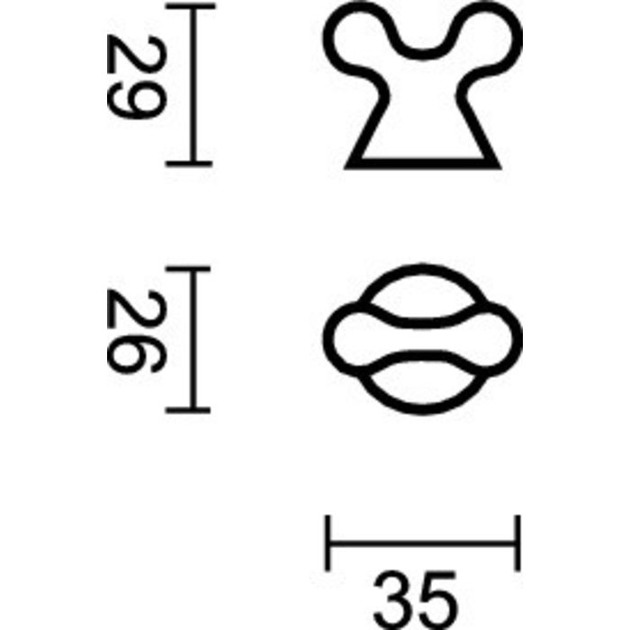 HDD Stainless Steel Furniture Handle Leg TOP