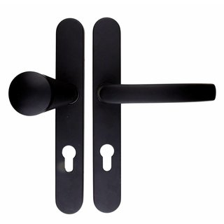 HDD Safety fitting HDD door handle + knob black