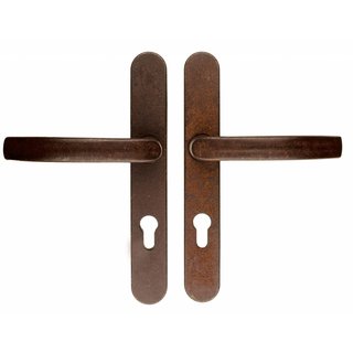 HDD Safety fitting on shield - door handle + door handle - Rust