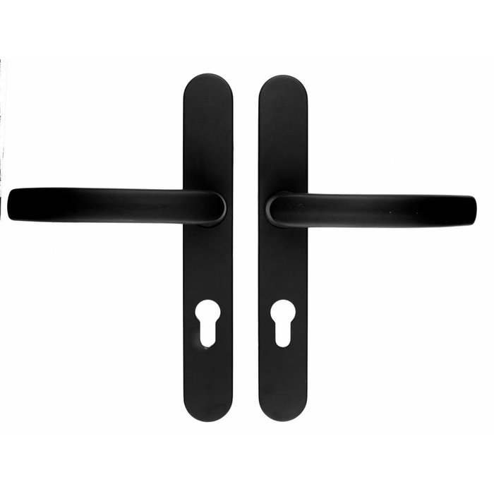 HDD Set de sécurité 'poignée de porte + poignée de porte' noir
