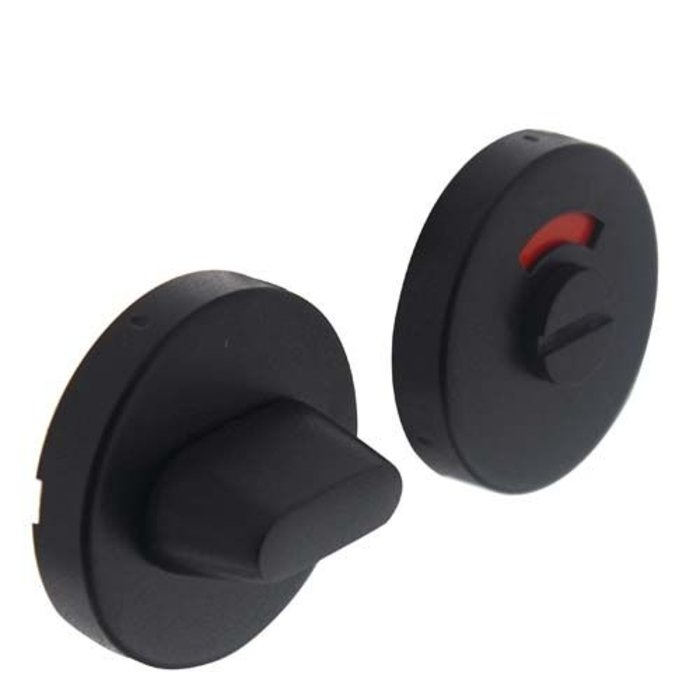 Intersteel Intersteel Rosette avec fermeture WC/salle de bain noir