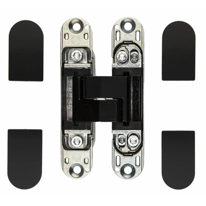 AGB Onzichtbaar 3D scharnier AGB eclipse 3.2 zwart