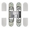 AGB Invisible 3D hinge AGB Eclipse 3 stainless steel look