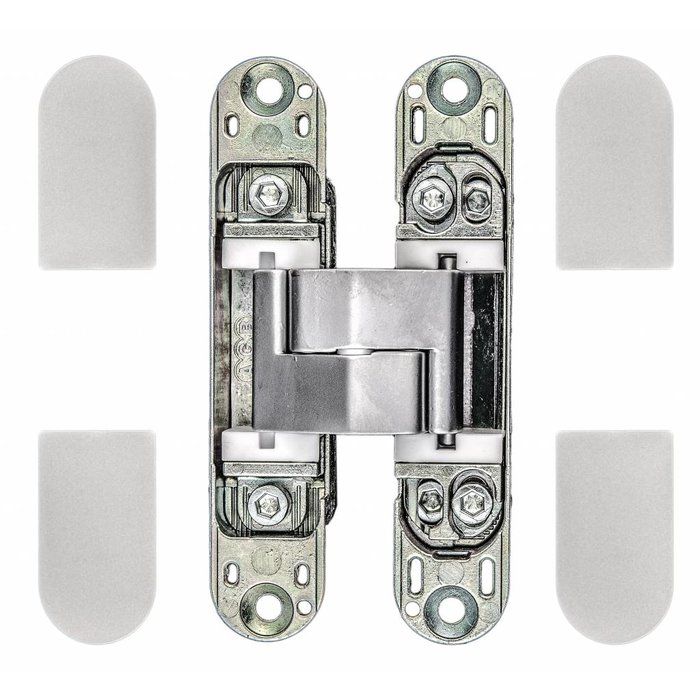 AGB Invisible 3D hinge AGB eclipse 3 stainless steel look