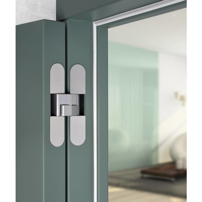 AGB Invisible 3D hinge AGB eclipse 3 stainless steel look