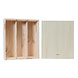 3-vaks luxe houten wijnkist 3-vaks luxe houten wijnkist