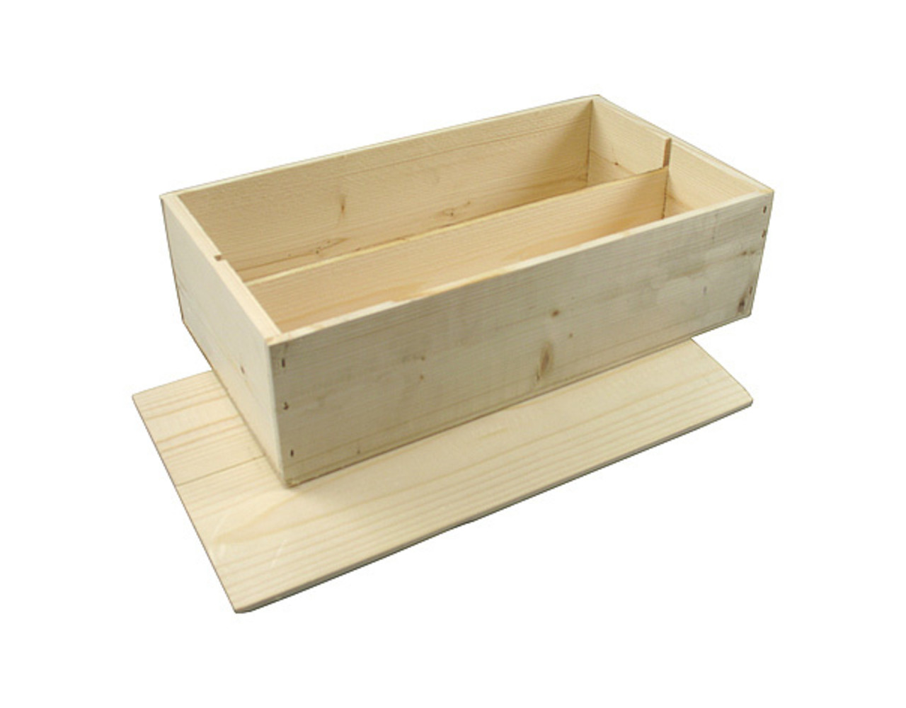 2-vaks luxe houten wijnkist