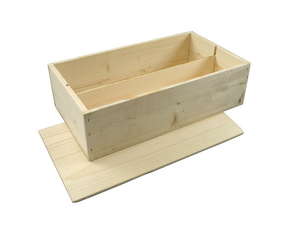 2-vaks luxe houten wijnkist