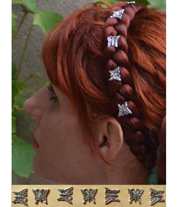 Butterfly Decoration For Braid Headband Magic Tribal Hair