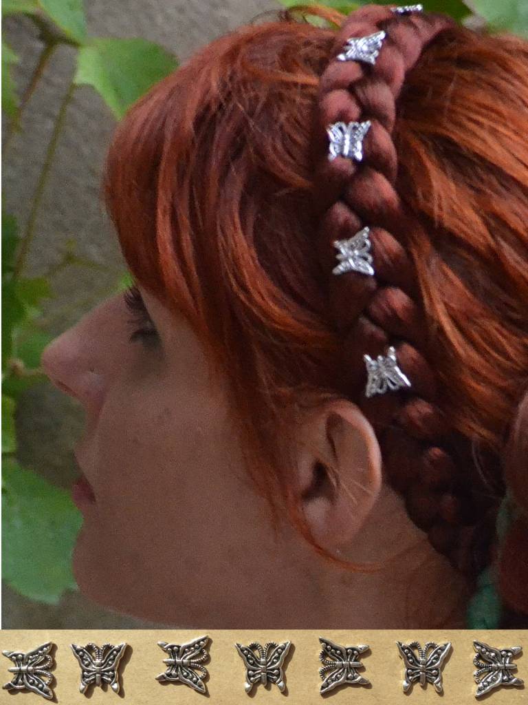Butterfly Decoration For Braid Headband Magic Tribal Hair