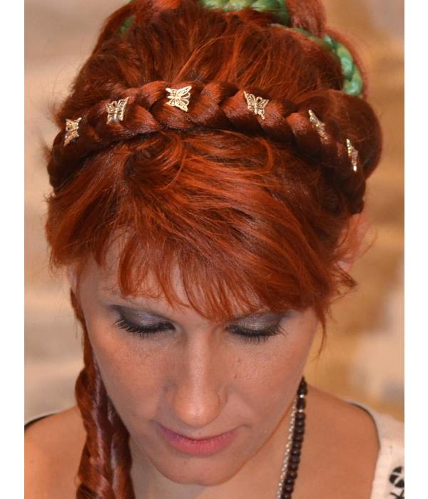 Butterfly Decoration For Braid Headband Magic Tribal Hair
