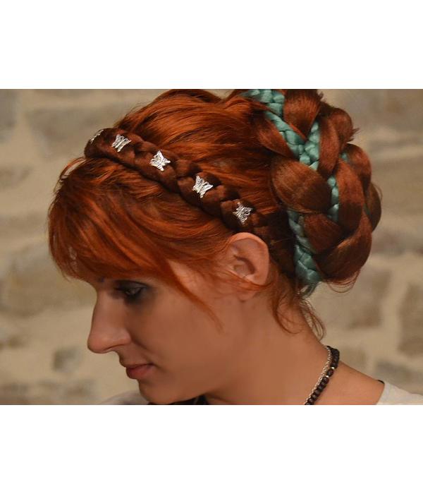 Butterfly Decoration For Braid Headband Magic Tribal Hair
