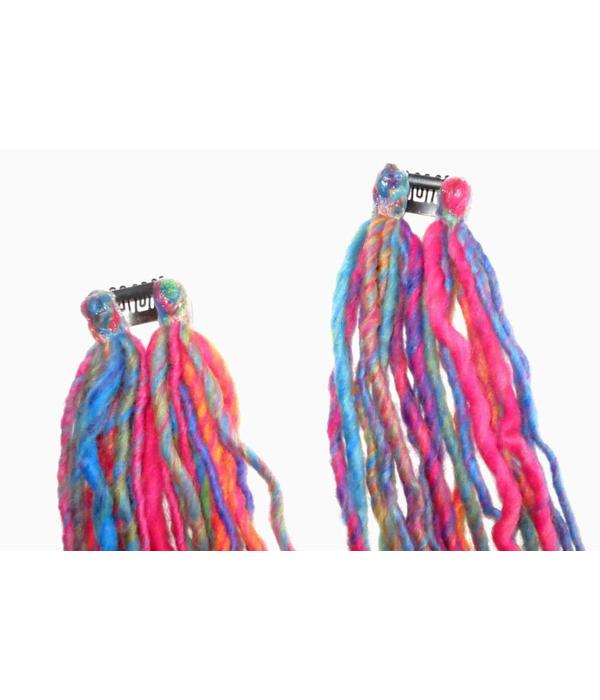 LAST! Rainbow OR Purple Peacock Dreads