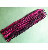 LAST Clip-In Dreads pink black or shades of purple