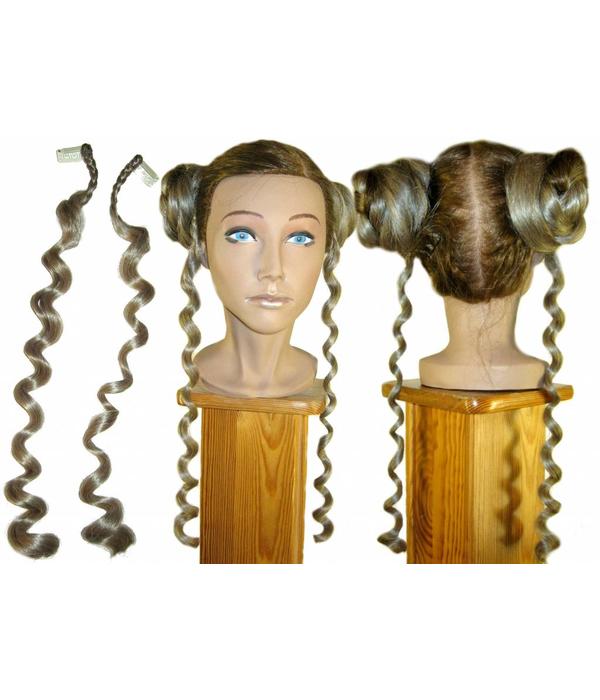 Ringlets, clip-in single baroque curls