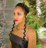 Ringellocken Clip-ins, einzelne Locken