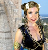 Korkenzieherlocken an Clips