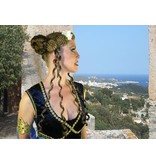 Korkenzieherlocken an Clips