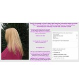 Farbmuster extra lange Haare, Rückerstattung möglich