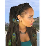 Afro Twist Haarband, dicker Zopf