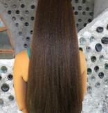 Afro Hair Fall Size M, crimped hair