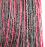 Dreads schwarz & weinrot