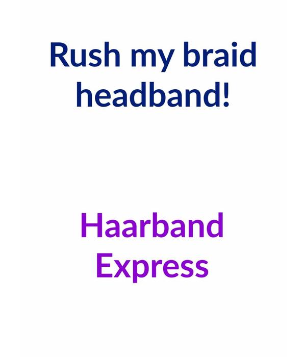 Rush my headband