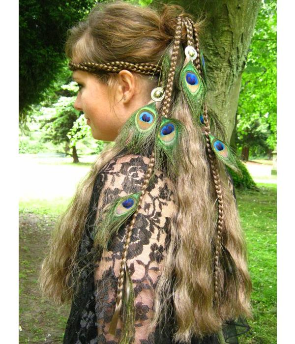 Magician Peacock Fairy 17 Hair Piece M
