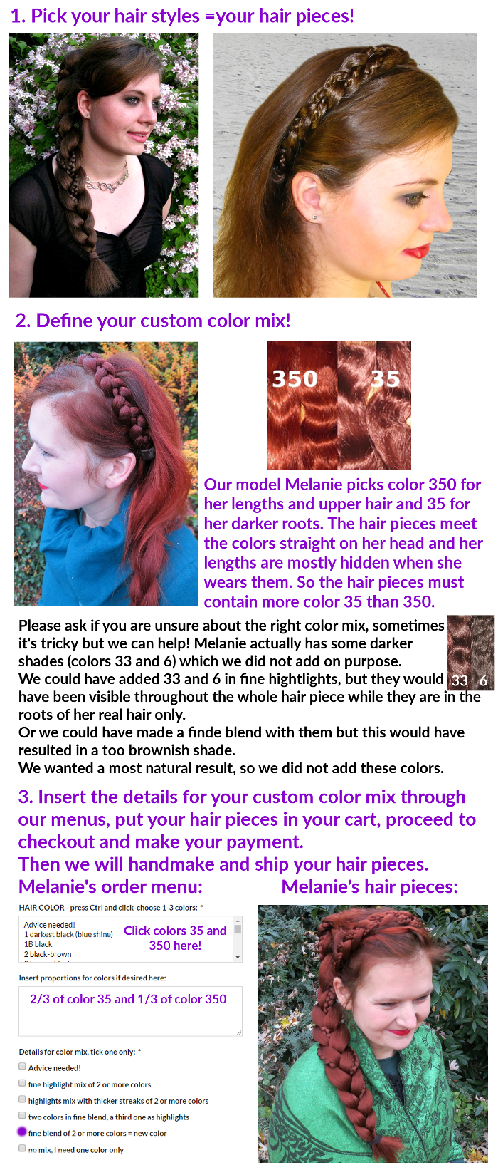 Faqs About Custom Matched Hair Pieces In All Hair Colors Magic