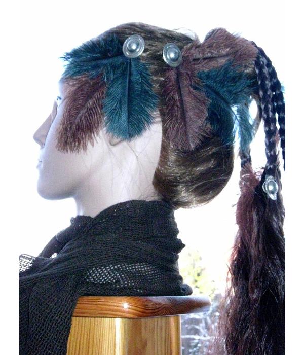 Straußenfeder Tribal Fusion Fascinator