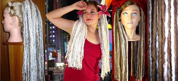 Blonde Dreads Haarteile, die bald ausverkauft sind