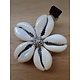 Cowry Hair Jewelry, silver