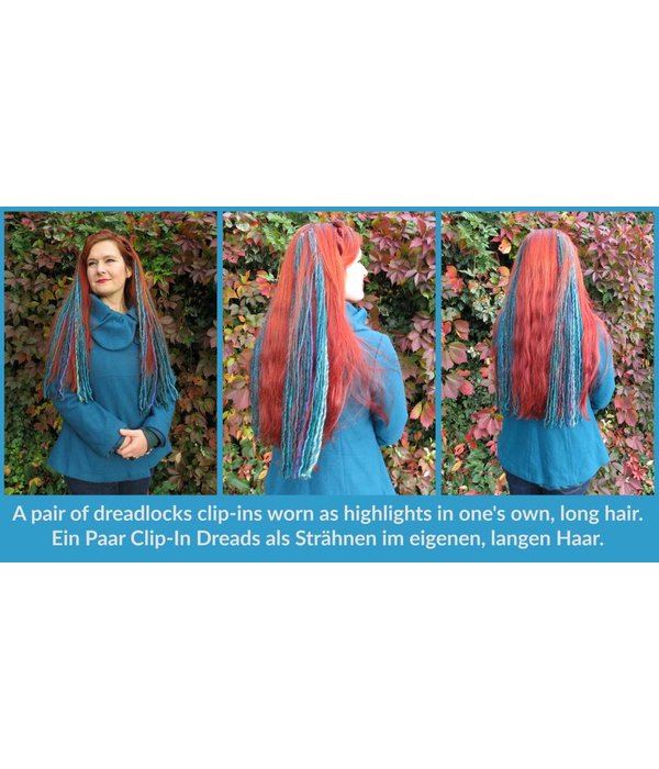 LETZE! Gothic Clip-In Dreads Vampirella