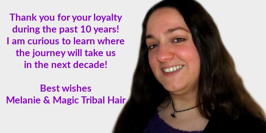 Anniversary greetings for 10 years loyalty!