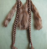 Tribal Haarschnecken, natürlich, Größe S