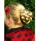 Rose Bun & Classic Braided Chignon S