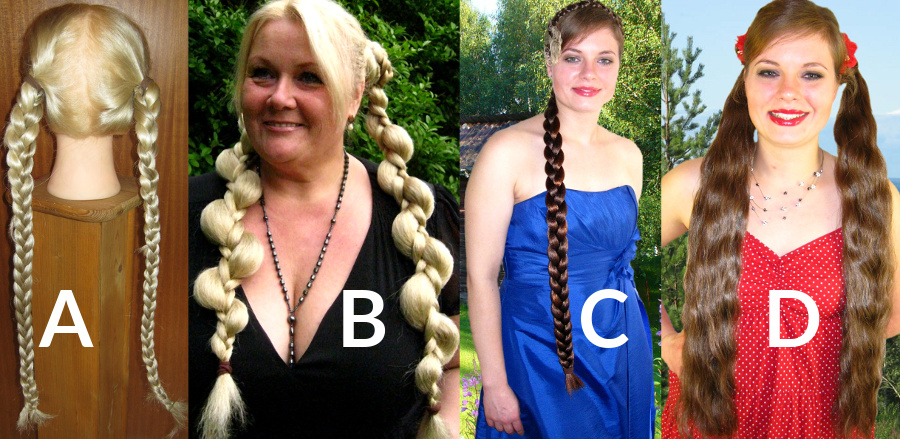 Which hair extensions do you need for the tribal style buns?