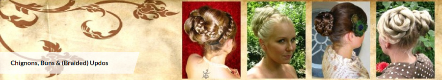 Shop hair pieces for bun & updo hairstyles here!