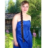 Braided Hair Bun & Braid S extra, crimped hair