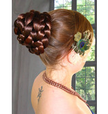 Braided Hair Bun & Braid S extra, crimped hair