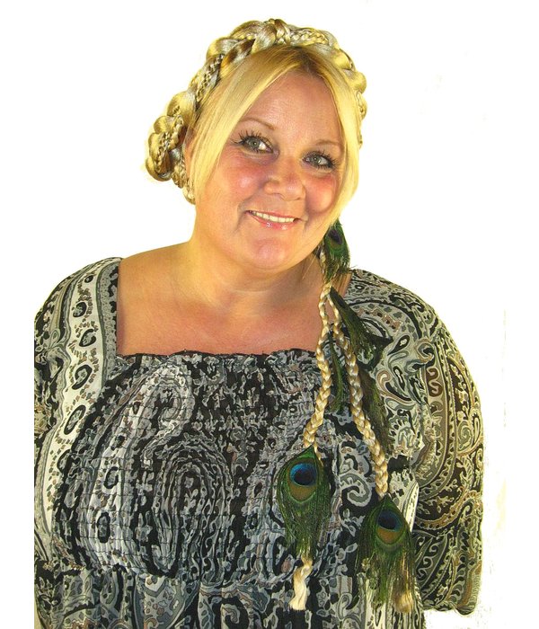 Zopfkrone Zopfkranz Rapunzel extra für jedes Haar